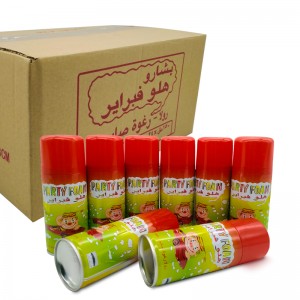 καυτή πώληση πάρτι διακόσμηση λευκό σπρέι χιονιού