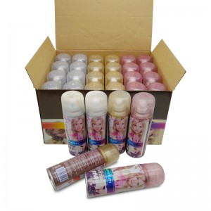 Χρώμα μαλλιών Μαλλιά ψεκασμού και σώματος Glitter Dispenser Powder Spray Glitter Hair Spray
