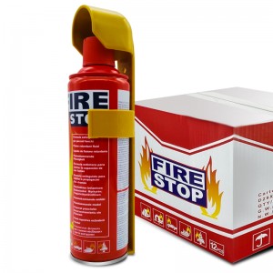 Μικρή πυροσβεστήρα πυροσβεστήρα σήματα αφρού πυρκαγιά