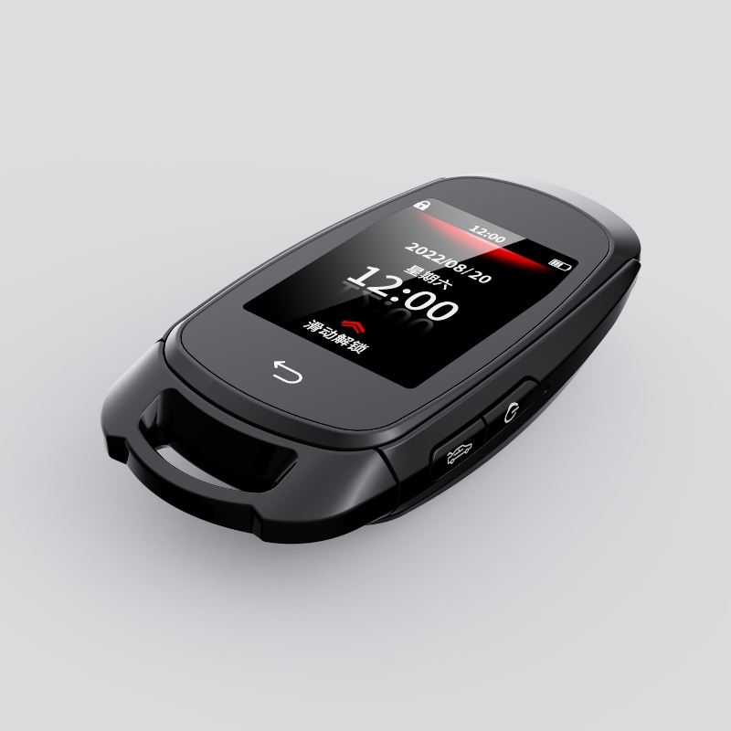 Smart Remote Car Key, All In One Keyless Entry Auto Lock Unlock, LCD Screen FOB Αντικατάσταση αξεσουάρ FOB, Λογότυπο προαιρετικού οχήματος κατά της κλοπής