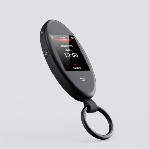 Smart LCD Screen Touch Key Car, Αναβάθμιση καταχώρησης χωρίς κλειδί, μοβ κλειδί αυτοκινήτου Auto Lock&Ξεκλείδωμα απομακρυσμένου εκκινητή αυτοκινή...