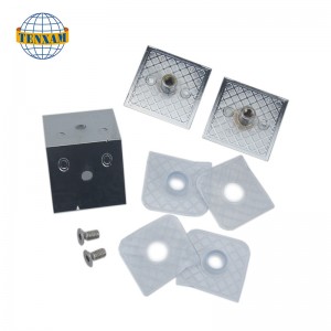 Διπλή πλευρά Cambered 90 βαθμούς στερέωσης στερέωσης