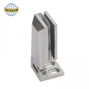 Σφιγκτήρα γυαλιού μονής άκρης 90 βαθμών