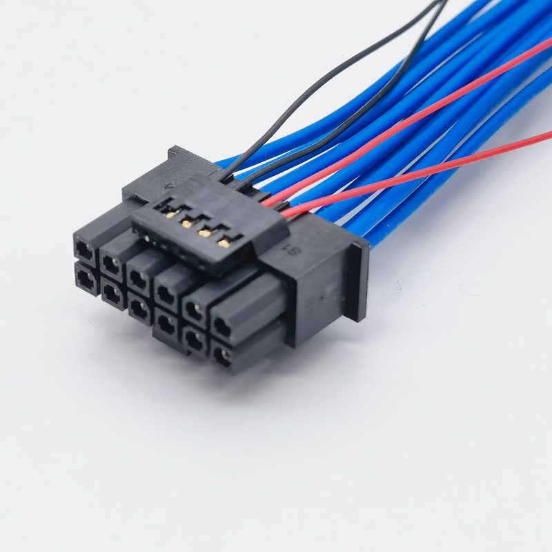 12vhpwr Μικρή κάρτα γραφικών 12p+4p pci-e5.0 γραμμή τροφοδοσίας 30803090ti έκδοση 16P Module Harness Wire ATX3.0 Custom