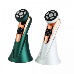 EMS Hot Cold Photon Beauty Instrument Face Skinwhiten Lift Conpsess Face-Lift Beauty Tool USB Φορητό ηλεκτρικό μασάζ προσώπου, Εισαγωγή προσώπου Καθαρισμός του δέρματος Σ...