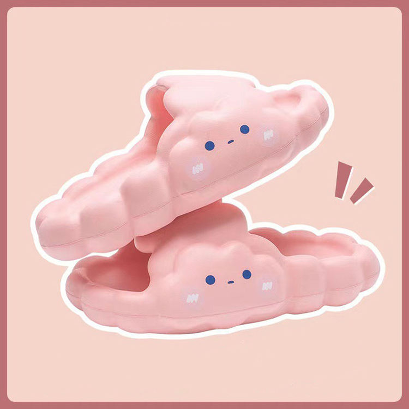 2022 Άνοιξη καλοκαιρινό μαξιλάρι unisex εσωτερική υπαίθρια σπίτι παραλία μαλακό χαριτωμένο υπέροχο σανδάλι παχιά πλατφόρμα σύννεφο ...