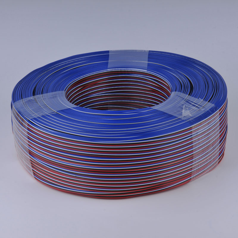 Το εργοστάσιο πωλεί Coiled 1007#24 Διπλά παράλληλα καλώδια προσαρμοσμένο κονσερβοποιημένο καλώδιο χαλκού DIY Electronic Wire 10 Χρώματα μπορούν να επιλέξουν