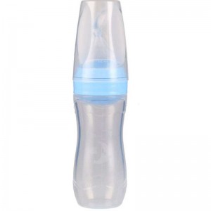 100% τροφίμων βαθμού σιλικόνης κουτάλι συμπίεση ρύζι πάστα μωρό σίκαλα μπουκάλι σιλικόνη παιδικά παιδιά τροφοδοσία φρούτο πιπίλα ...