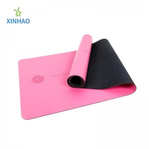 Τυπωμένη ή asana pu καουτσούκ καουτσούκ yoga mat χονδρική, υποστήριξη προσαρμοσμένο λογότυπο και μοτίβο, φιλικό προς το περιβάλλον μη το...