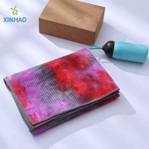 Προστασία από το περιβάλλον κατά της ολισθητικής περιβαλλοντικής προστασίας TIE-DYE YOGA WOWEL WHONSALY, Υψηλής θερμοκρασίας TIE-DYE YOGA MAT TEUTEL Sof...