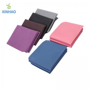 Χονδρικό πτυσσόμενο ταξίδι Yoga Mat 4mm/5mm Πάχος Εύκολο στη μεταφορά στην τάξη Άσκηση, ανάπαυση γραφείου, πάρκο κάμπινγκ