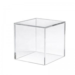 Food Grade Mini Clear Acrylic Candy Box Διαφανές κιβώτια αποθήκευσης