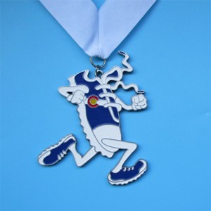 Φτηνές διασκέδαση Medallion Holiday Run Medals Sport Trophy και Medal