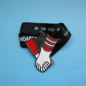 Τα μετάλλια Triathlon σχεδιάζουν το δικό σας μετάλλιο για το άθλημα με κορδέλα