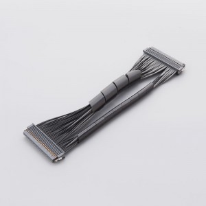 SAMTEC 1.27 PITCH ISDF-05-D CC03M-2830-G Διπλή σειρά χρυσού τερματικού καλωδίου καλωδίου καλωδίου Custom Custom