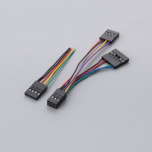 MX2.54mm Pitch 50579408 Γραμμή Γυναίκα 4p Καλώδιο βραχυκυκλωτήρα για σύνδεση PCB 3D εκτυπωτής Ηλεκτρική διπλή παράλληλη καλωδίωση Χονδρική