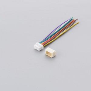 Χονδρικό αρσενικό βύσμα jst shd1.0mm shdr-12v-s-b 2*6p Διπλή σειρά τερματικών συναρμολόγησης μπαταρία καλωδίωση μονό χάλκινο καλώδιο προσαρμ...