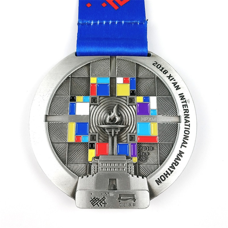 MADAL MEDAL MADAL 2018 Cool Design Αφαιρούμενο Παγκόσμιο Βραβείο Μαραθωνίου