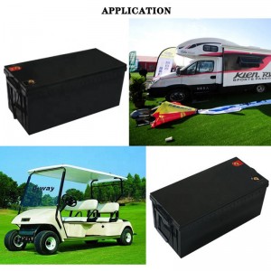 Επαναφορτιζόμενη LifePo4 Battery Lithium 12V 36V 48V 100AH ​​180AH 300AH Deep Cycle για ηλεκτρικό όχημα