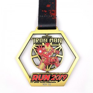 Gag Hollow Out Design Medals Χονδρικό Metal Award 3d Gold Medals