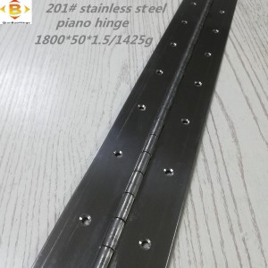Τυπικό μέγεθος Long Hinge 201#72 \'\'*2.5 72*3Thick Ανοξείδωτος Χάλυβα μεντεσέ πιάτα συνεχής σειρά