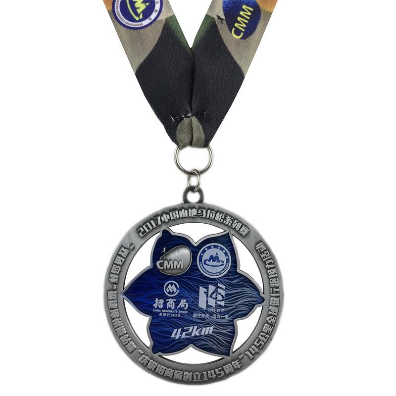 Μοναδικό σχεδιασμό προσαρμοσμένο λογότυπο 4D Sport Medallion Metal αναμνηστικά μετάλλια