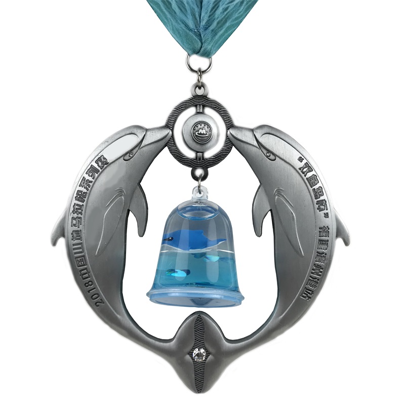 Προσαρμοσμένο Κολιέ Medallion 4D Σμάλτο Έθιμο μετάλλιο για αναμνηστικό