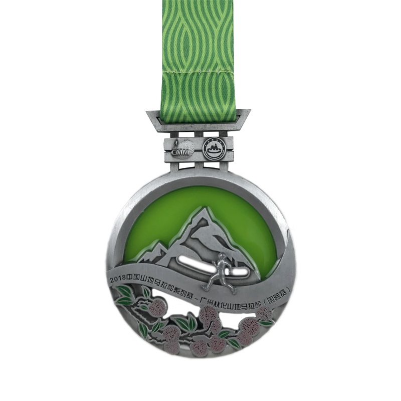 Τέλειο σχεδιασμό προσαρμοσμένο λογότυπο 4D αθλητικά μετάλλια και αναμνηστικά μετάλλια κορδέλας