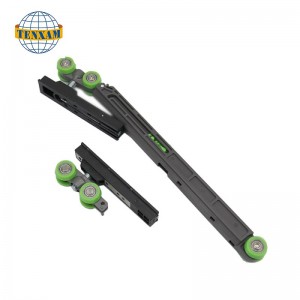 Κρεμμένος τροχός ολίσθησης από ανοξείδωτο χάλυβα