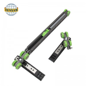 Κρεμμένος τροχός ολίσθησης από ανοξείδωτο χάλυβα