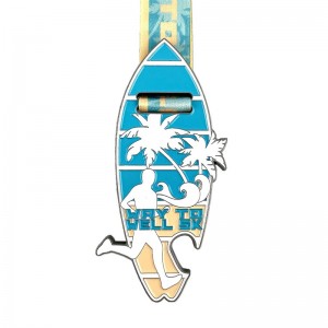 Τα μετάλλια της Ημέρας Αθλητισμού Αναμνηστικά μετάλλια αθλητικά μετάλλια και κορδέλες για τρέξιμο