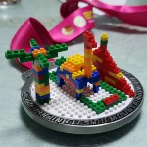 Αθλητικά μετάλλια και κορδέλες για κολύμβηση γυμναστικής βόλεϊ