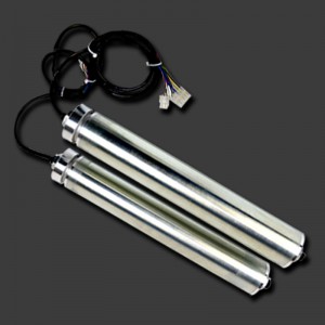 Προσαρμοσμένο DC DC χωρίς ψύξη ηλεκτρικού κυλίνδρου από καουτσούκ επικάλυψη 24V 48VPLC Control Double Row Sprocket Power Motor Conveyor ιμάντα