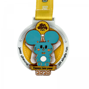 Προσαρμοσμένα μετάλλια σμάλτο που τρέχει