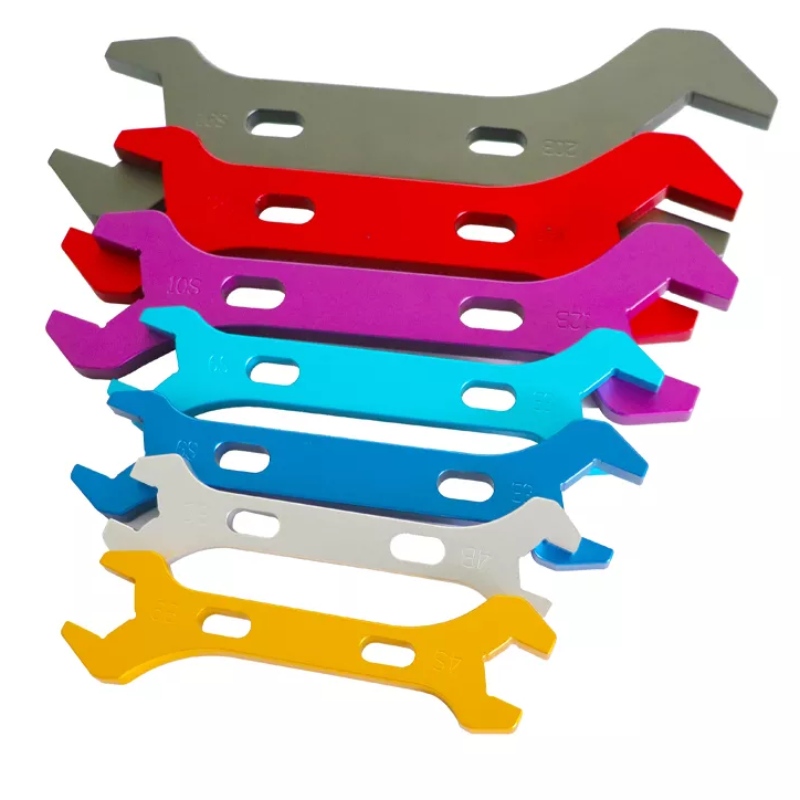 Ένα κλειδί έθεσε ένα κλειδί λιμενικό φορτίο αλουμινίου διπλά κλειδί κεφαλής