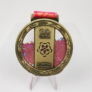 Εισάγετε Glitter Star Liquid και Medals Medals Custom Medals Senamel