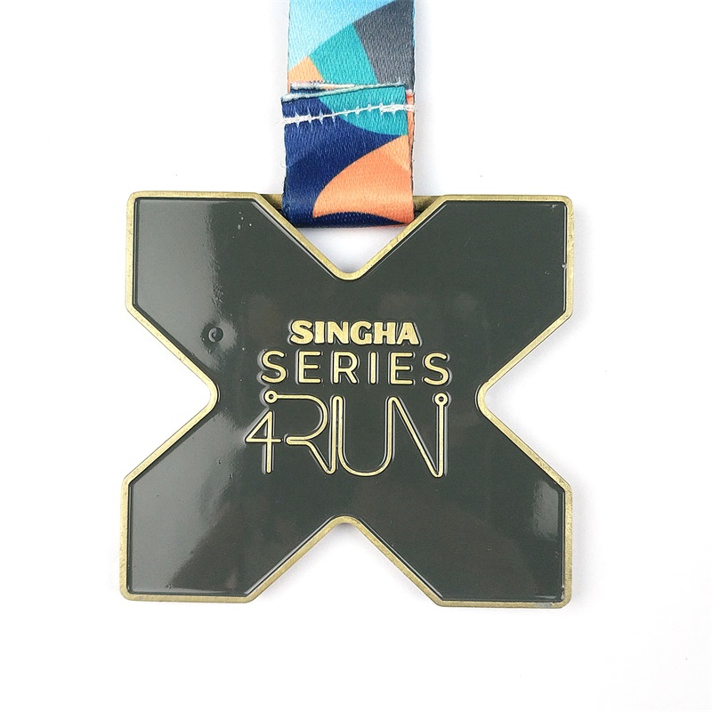 Χρυσό Medallion Κολιέ μετάλλια Χειμερινούς Ολυμπιακούς Αγώνες 2022 Χυτοσίδηρο