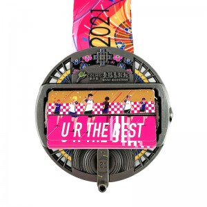 Gag Gag Production Award Medals and Cups Color 3D Senamel Medals