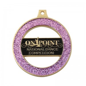 Τηλεφωνικό μετάλλιο για τη γυμναστική σμάλτου