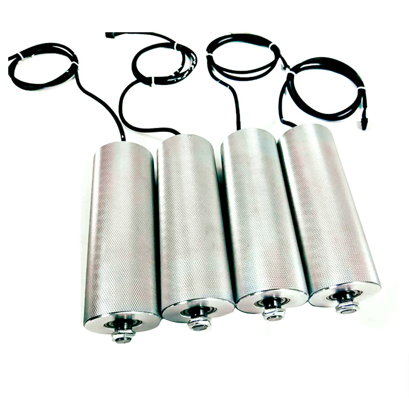 Ηλεκτρικός κύλινδρος ενσωματωμένος κινητήρας AC 220V 380V DC 24V 48V ανοξείδωτο χάλυβα κύλινδρος από καουτσούκ επικάλυψη με επικάλυψη