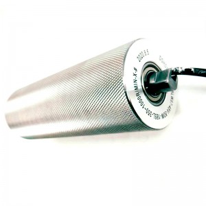 Ηλεκτρικός κύλινδρος ενσωματωμένος κινητήρας AC 220V 380V DC 24V 48V ανοξείδωτο χάλυβα κύλινδρος από καουτσούκ επικάλυψη με επικάλυψη