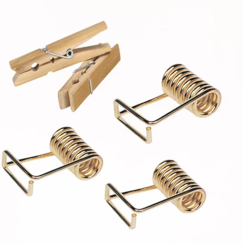 Η φουρκέτα από ανοξείδωτο χάλυβα Clothespin Μικρή σπειροειδή στρέψη ελατηρίου
