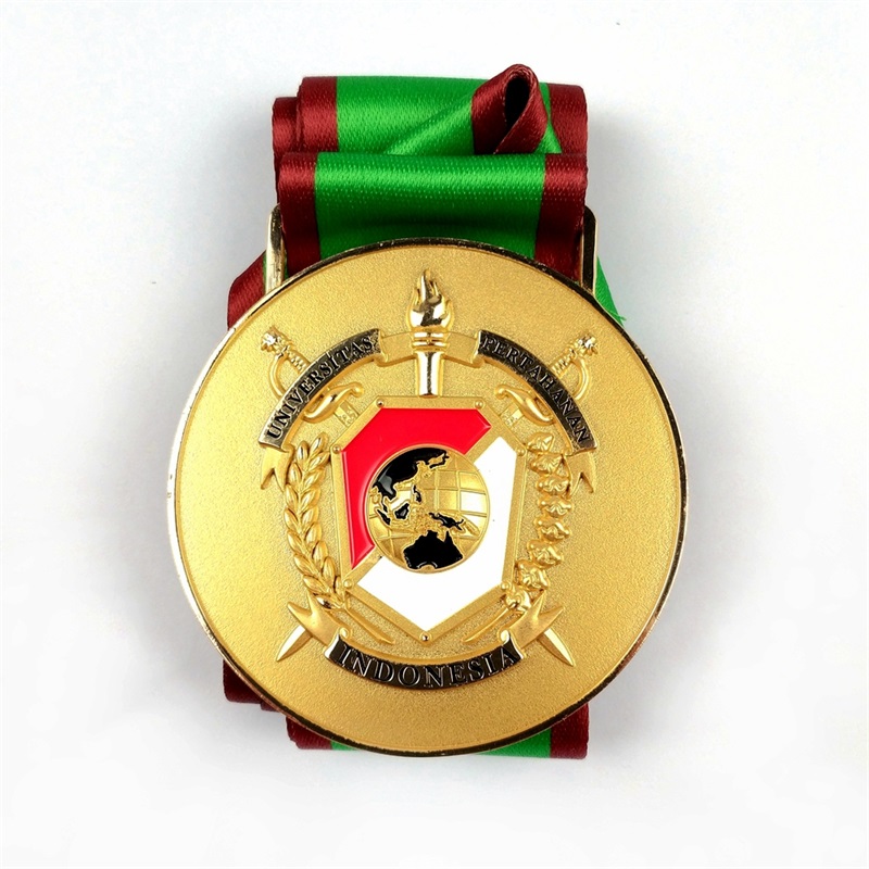 Medal of Honor Προσαρμοσμένο κράμα ψευδαργύρου Σχεδιάστε το δικό σας τρέξιμο αθλητικό μαλακό σμάλτο μετάλλιο