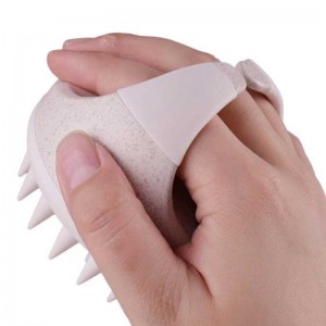 Βιοαποικοδομήσιμο σίτο αχυρώνα σαμπουάν σαμπουάν μασάζ βούρτσα τριχωτό της νύφης