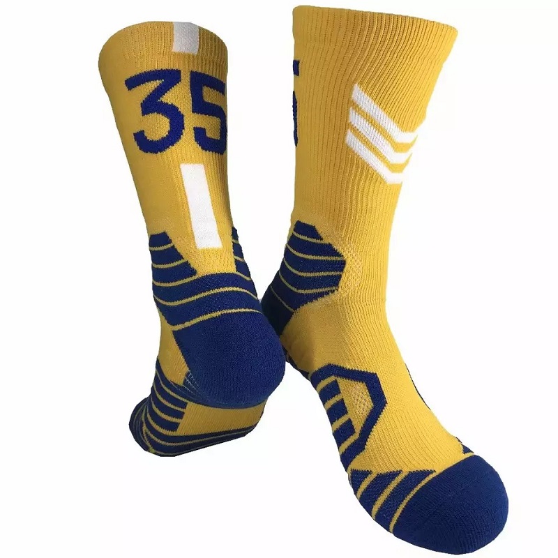 Χονδρεμπόριο υψηλής ποιότητας πλήρωμα προσαρμοσμένο σχεδιασμό κάλτσες βαμβάκι μπάσκετ αθλητικές κάλτσες