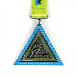 Νέο Metal Custom Metal 3D Cycle Series Bike Medal