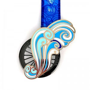 Προσαρμοσμένο 3D Die Cast Cycling Mountain Bike Bike Race Bicycle Sport Medal