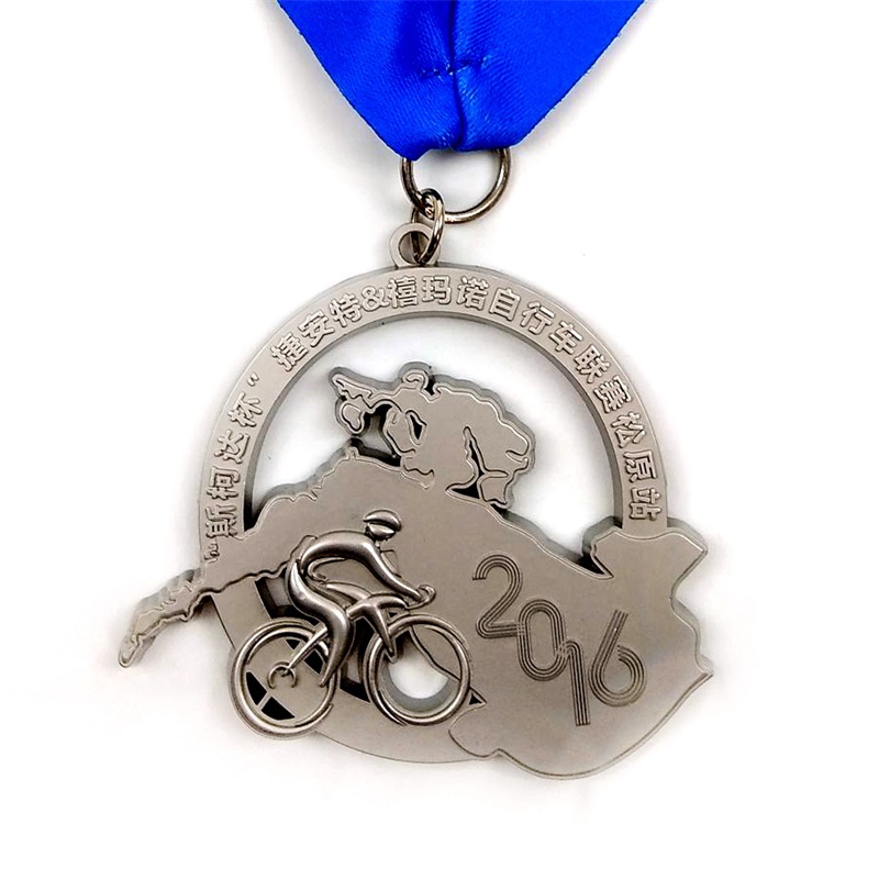 Προσαρμοσμένο 3D Die Cast Cycling Mountain Bike Bike Race Bicycle Sport Medal