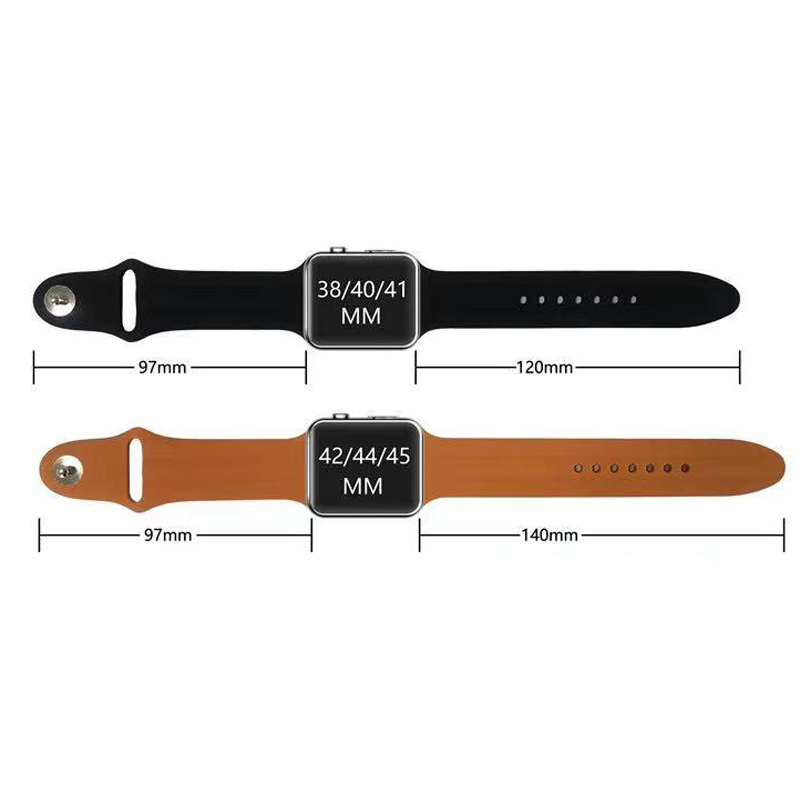 Iwatch Silicone Sports Band Strap βραχιόλι ρολογιών ρολογιών για το Apple Watch