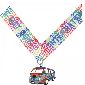 Ποδηλάτες μετάλλων αγώνων προσαρμοσμένα παγκόσμια δώρα Triathlon Medal Medal Global